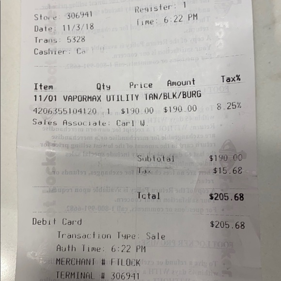 Like new Nike Vapormax shoes - Picture 5 of 6